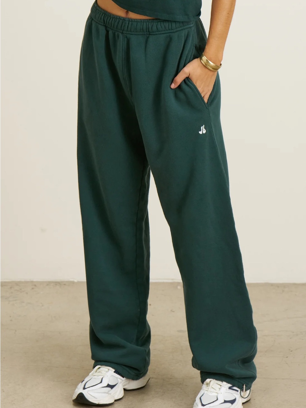 ♡ Joah Brown NWT Oversized Straight Leg Jogger Alpine French Terry